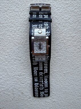 L.A.M.B. Gwen Stefani Graphic Cuff Watch - Blossom